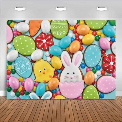 Photocall Easter Backdrop Photographic Props Wood Plank Eggs Vinyl Background For Photography Photophone Baby Photo Studio