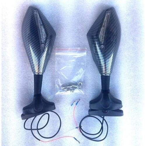 ZX 10R Motorcycle Rearview Mirror with turning light For Kawasaki ZX10R 2003-2012 ZX-10R 2003 2004 2005 2006 2007 2008 2009 2010