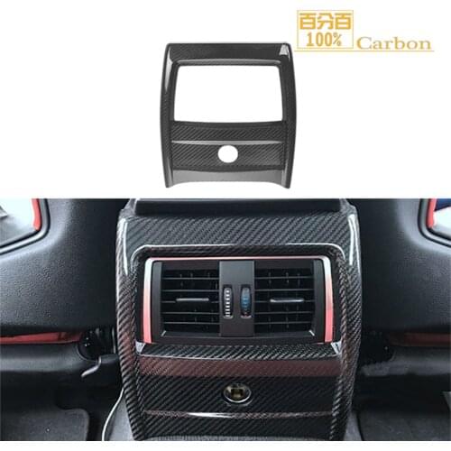 100% Carbon M4 Rear Air Outlet Frame Cover For Bmw M4 F82 F83 M3 F80 Interior Accessories Aircondition Panel