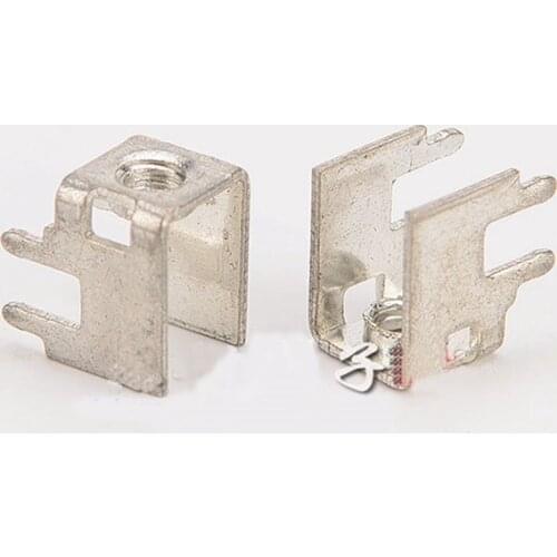 20pcs welding terminal m3m4 board fixed base post side lying PCB-2