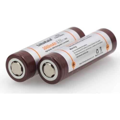 8PCS 100% Originally 18650 Battery 3.7V INR18650HG2 3000mAh 30A Discharging Rechargeable Battery For Electroni Cigarette
