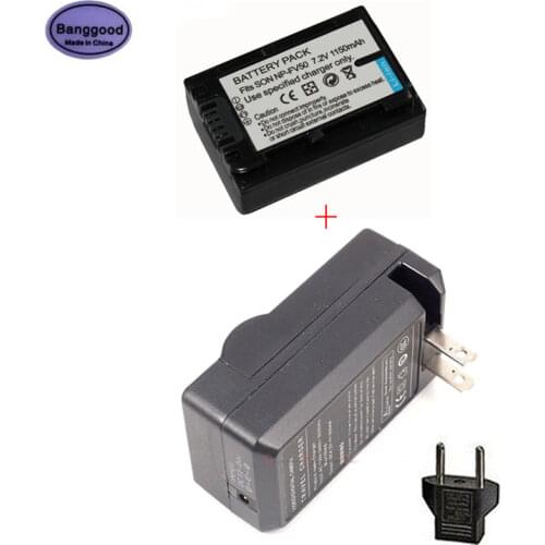 New 7.2V 1150mAh NP-FV50 NP FV50 Camera Battery For Sony FV30 FV50 FV70 FV90 FV100 FV120 HDR-SR68 DCR-SX85 DCR-SR20E DCR-SR21E