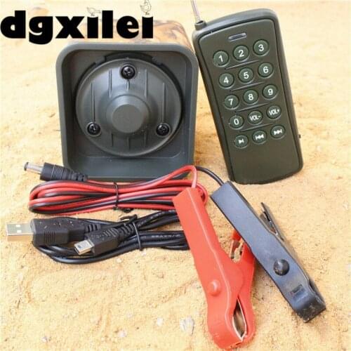 Wireless Remote Control 210 Bird Sounds Device Digital Hunting Bird caller MP3 Player Sound Caller Game Hunting