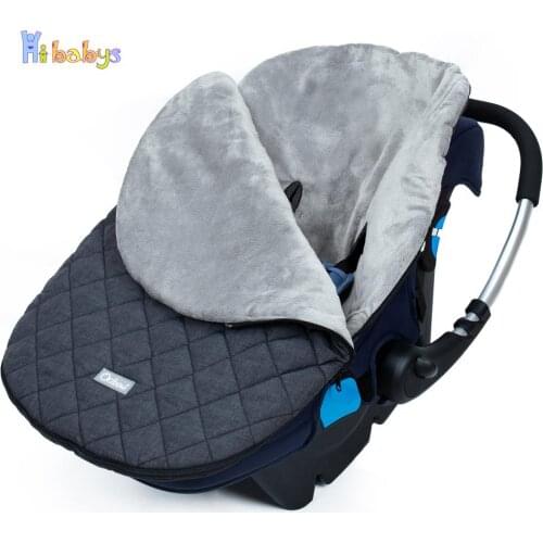Windproof Baby Car Seat Cover Winter Newborn Sleeping Bag Warm Infant Carriers Seat Covers Baby Sleep Sack Easy And Convenient