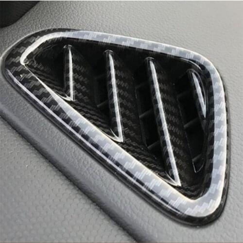 For Hyundai Kona Kauai Encino 2018 2019 Car Air Outlet Vent Cover Frame Auto Decoration Cover Trim Accessories ABS LHD