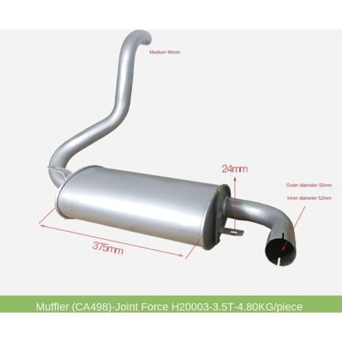 For Forklift Accessories & Accessories Silencer Silencer H99Y2-30301 Heli H2000 Series 3-3.5T High Quality Forklift Accessories