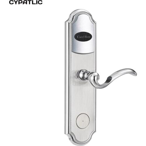 RFID keyless door lock security bedroom door lock swipe card unlock