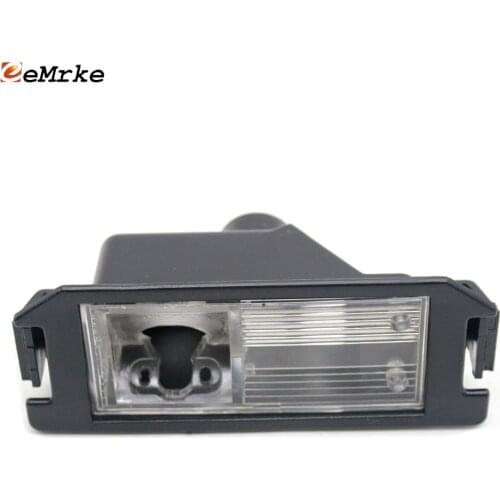 EEMRKE DIY Number Plate Lights Mount Housing Car Rearview Camera Bracket for Kia Picanto Soul Morning / Niro 2016