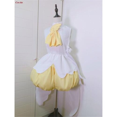 Hot Anime Cardcaptor Sakura Kinomoto Cosplay Costume OP2 Lovely Eggshell Uniform Party Role Play Clothing High-End Custom-Make