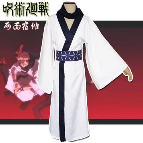 Anime Jujutsu Kaisen Ryomen Sukuna Cosplay Costumes Luxury Kimono Bathrobe Men Women Outfits