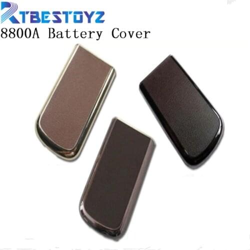 Leather Metal Battery Door Back Cover For Nokia 8800A 8800E 8800SA 8800 Arte Sapphire Battery Door Back Cover Housing