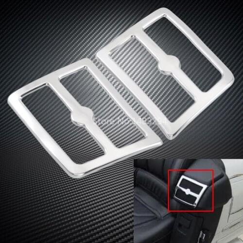 Motorcycle Chrome Fairing Tank Trim Rear Speaker Grille Covers For Honda Goldwing 1800 GL1800 01 02 03 04 05