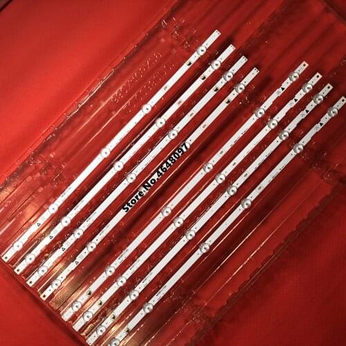 New 5set=40 PCS LED backlight strip for 55PFL5601 55W5S1P 55W6S1P LB55084 VDULEDLXT006 VDULEDLXT005 UDULEDOGS059 UDULEDOGS060