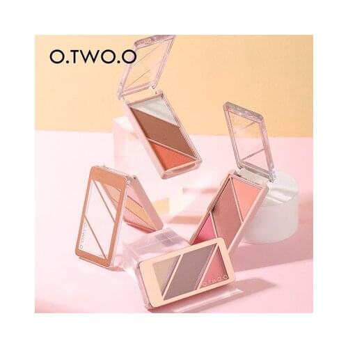 O.TWO.O Sweetheart Girl Shadow Highlight Blush Three-in-One Repairing Palette Toner Cartridge