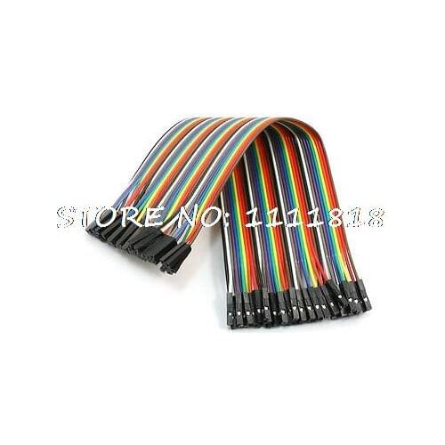 Jumper Cable Line 1P-1P 40 Pin Connector 20cm Long Assorted Color