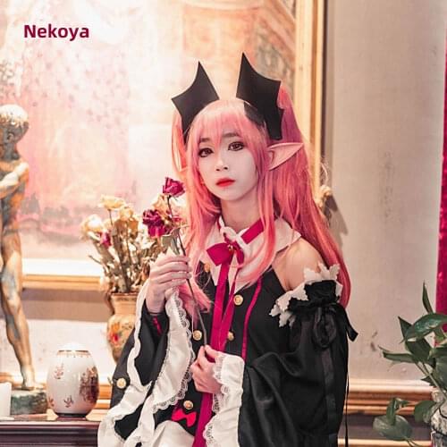 Nekoya Seraph of the End Owari No Seraph Krul Tepes Full Set Dress Uniform Anime Cosplay Witch Vampire Halloween Costume
