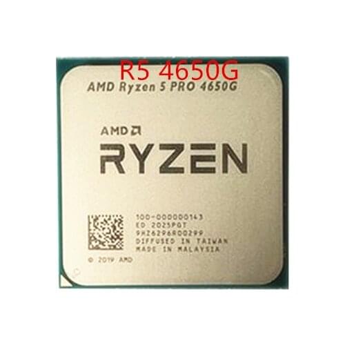 AMD Ryzen 5 PRO 4650G R5 PRO 4650G R5 4650G 3.7 GHz a Sei Core Dodici-Filo 65W CPU Processore L3 = 8M AM4