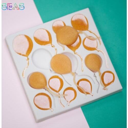 Hand-Made Chocolate Molds balloon Cake Baking Tray Tools Cake Decorating Tools Silicone Kitchen Utensil Pastry Tools Accessories