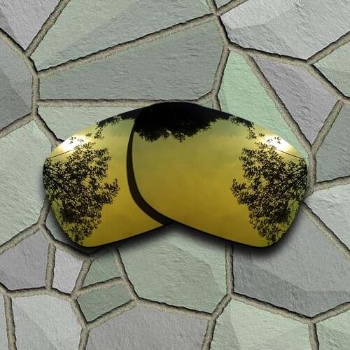 Yellow Golden Sunglasses Polarized Replacement Lenses for Oakley Turbine
