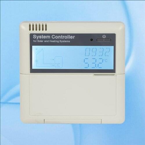 SR81Q Solar Water Heater Controller updated version of SR868C8Q with thermal energy measurement.pump speed control