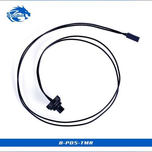 Bykski G1/4" End Cap with Temperature Sensor B-PD5-TMR