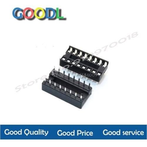 10pcs 16 Pin DIP DIP16 SIP IC Sockets Adaptor Solder Type New Original