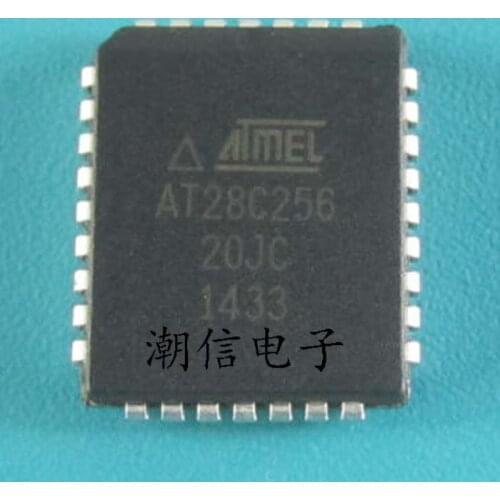 10cps AT28C256-20JC PLCC-32 IC