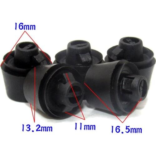 2/4/6pcs Car Door Bumper Damper Rubber Buffer Block for Toyota Carola Camry Ruiz Crown Vios Lexus