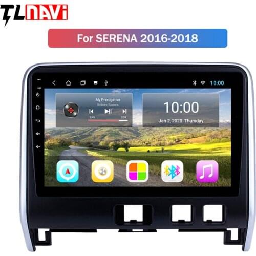 2G RAM 10.1 inch HD Touchscreen Android 10 for 2016 - 2018 Nissan Serena with WIFI Bluetooth Music USB AUX