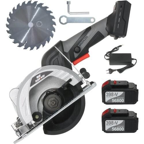 5-inch electric circular saw band saw blade with 0 ° - 45 ° angle adjustable cutting depth for laminated wood worktable