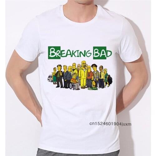Breaking Bad T Shirts Men funny Man T-Shirts O Neck casual tshirt US Size Tops Factory outlets can be customized