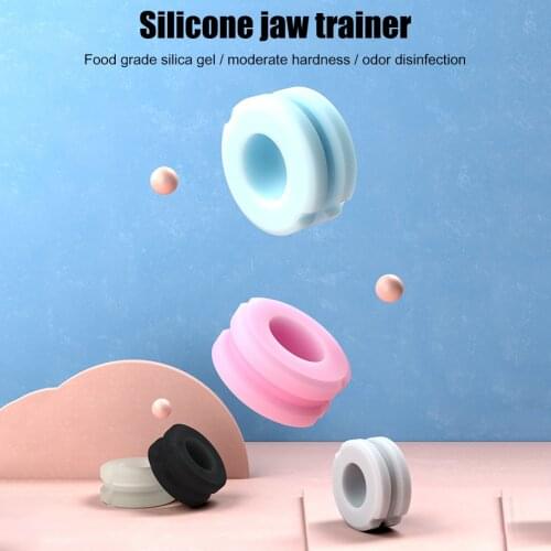 Jawlines Stress Ball Jaw Face Exerciser Muscle Training Portable Fitness Equipment Chew Bite Antistress Ball Simulator Crossfit