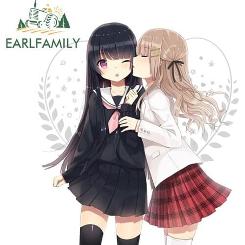 EARLFAMILY 13cm x 11.9cm for Citrus Funny Car Stickers Vehicle Decal Scratch-Proof Sunscreen Motorcycle Trunk Vinyl Car Wrap