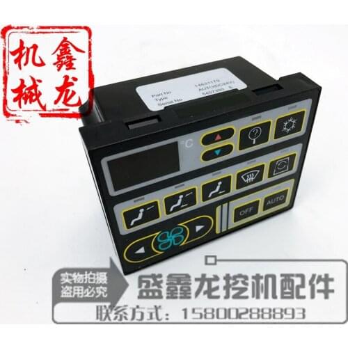Excavator Lingong 140/210/240/290/360/460B Air Conditioning Controller Air Conditioning Panel Switch