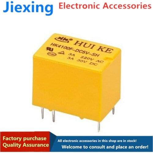 Huike HK4100F-DC5V-SHG SRS-5VDC-SL 4100-5V six-foot relay