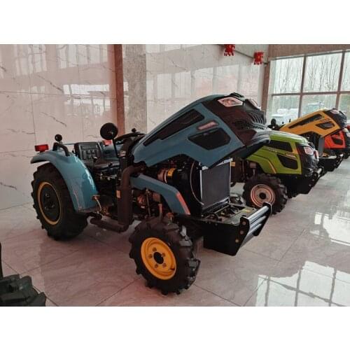 Chinese Garden Machine Micro Greenhouse Orchard Tractors SY504G 50HP Agricultural Wheeled Tractors