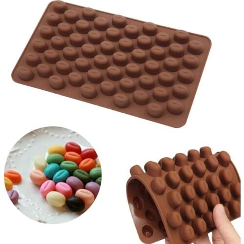 Coffee Beans Shaped Soap Mold Silicone Mould For Candle Soap Making DIY Decor Handcraft Crystal Epoxy Mould moldes de silicona