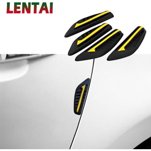 LENTAI For Honda civic 2006-2011 2017 accord 2003-2007 fit Saab MG 1Set Car door anti-collision stickers car mirror Anti-scratch