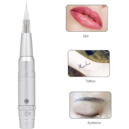 Microblading Eyebrow Tattoo Pen Machine Electric Embroidery Pen For Permanent Makeup Eyebrows Lip Eyeliner