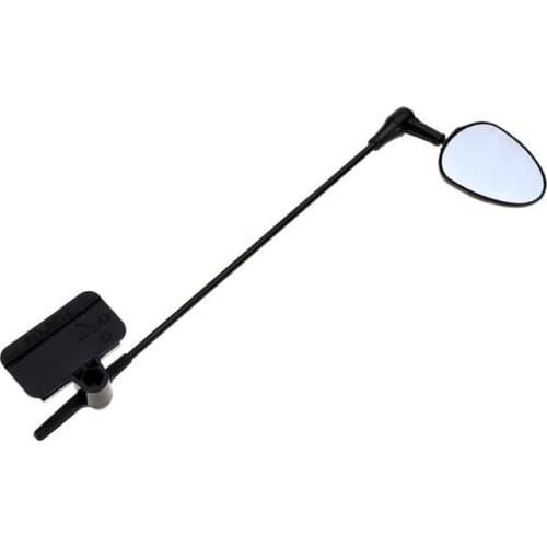 New Flat Lightweight Bike Bicycle Cycling Helmet Mirror Helmet Mounted Mirror Rear View Mirror Cycling Accessory