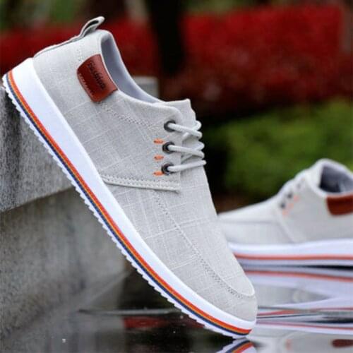 2020 spring new mens casual shoes trend canvas shoes sports fashion mens shoes comfortable sneakers breathable driving shoes