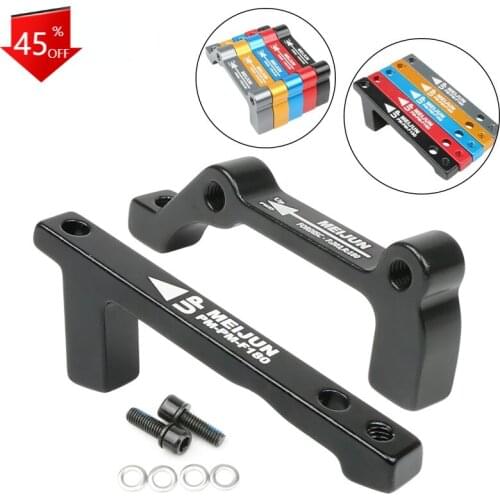 MTB Bike Disc Brake Rotors Front Rear 180mm 203mm IS/PM Caliper Adapter Aluminium Alloy Post Mount Bicycle Accessorie Adaptor