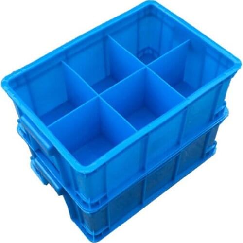 6 Grids Plastic Storage Box Rectangular Compartments Small Parts Accessories Box Case Container Multifunctional Turnover Box