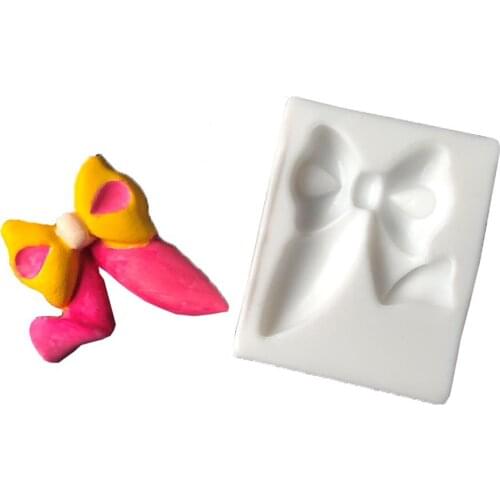 Small Bow Silicone Mold Sugar Cake Chocolate Mold 010180