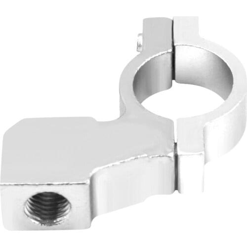 Aluminum Alloy Universal Motorcycle Bike ATV Rear Rearview Mirror Bracket Mount Adapter Clamp Screw CNC Aluminum 10mm Handlebar