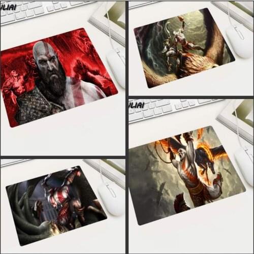 XGZ Sells You a Good Rubber Small Size Mouse Pad God Of War Game Notebook Mouse Pads Computer Gamer MousePads For Dota2 lol