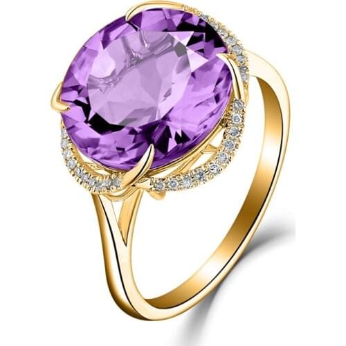 MOONROCY Gold/Silver Color Crystal Rings Blue Purple CZ Yellow Wedding Rings for Women Gift Dropshipping Jewelry Wholesale