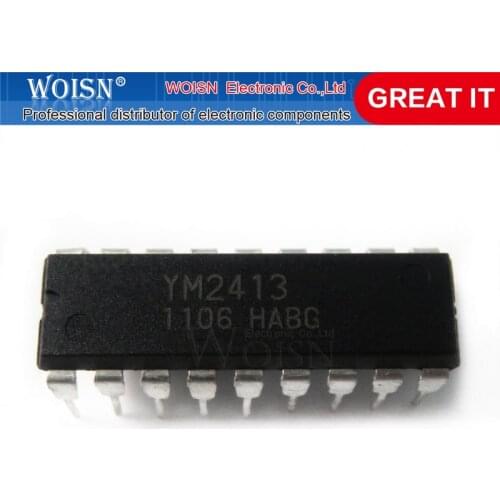 1pcs/lot YM2413 YM 2413 DIP-18 In Stock