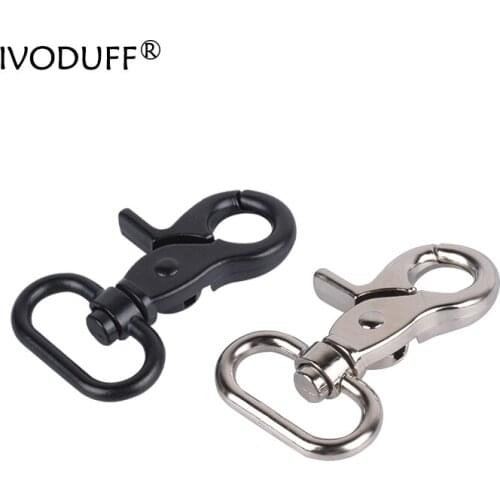 5xHeavy Duty 1 inch Swivel Spring Eye Snap Trigger Clip Hook Snap Hook For Handbag