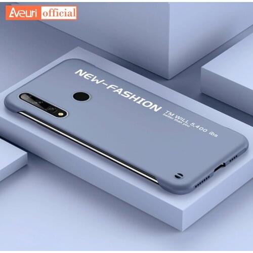 Frameless PC Hard Phone Case For Huawei Mate 20 30 40 Pro Plus 20X P Smart Z Plus Y9S Y9 Prime 2019 Honor X10 Max Matte Cover
